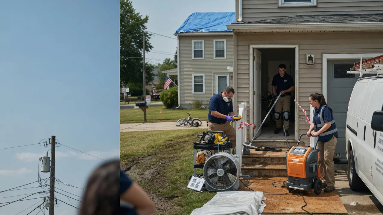 Water Damage Repair in Old Town, ME near me